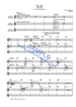 画像をギャラリービューアに読み込む, 譜面サンプル