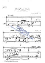 画像をギャラリービューアに読み込む, 譜面サンプル