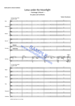 画像をギャラリービューアに読み込む, 譜面サンプル