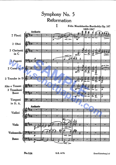 交響曲 第5番 ニ短調《宗教改革》 作品107/フェリックス 交響曲 第5番 ニ短調《宗教改革》 作品107/フェリックス
