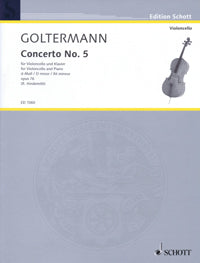 チェロ協奏曲 第5番 作品76／ゴルターマン／SW 1030
