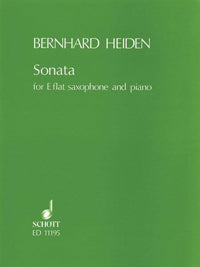 アルト・サクソフォンとピアノのためのソナタ／ハイデン／SW 1035
